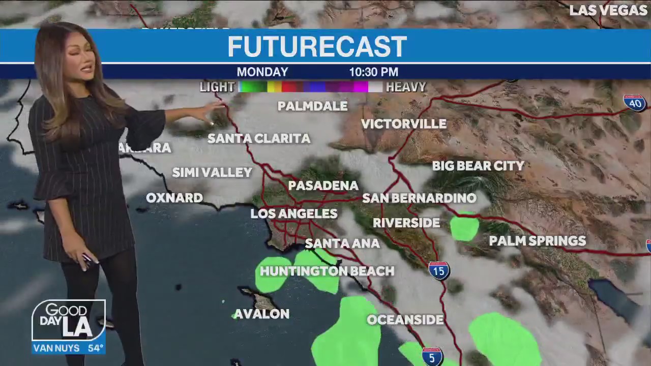 Weather Forecast for Monday, Dec. 5