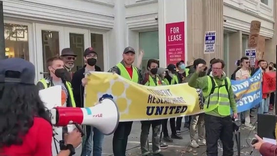 UC workers strike approaching finals week