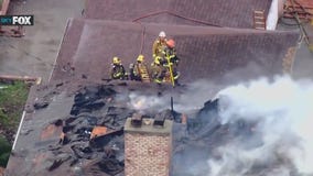 Fire erupts at illegal marijuana grow house in Covina