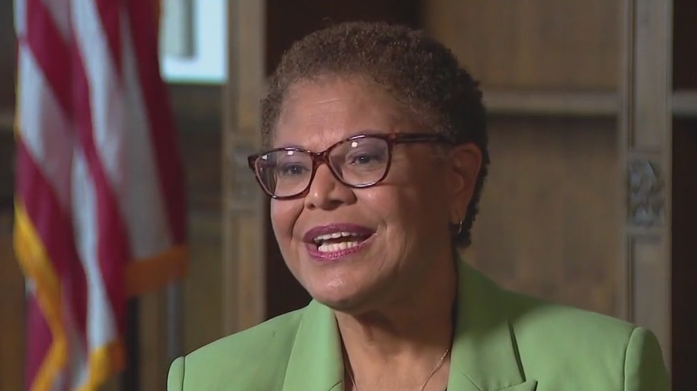 LA Mayor Karen Bass discusses homeless crisis with Elex Michaelson
