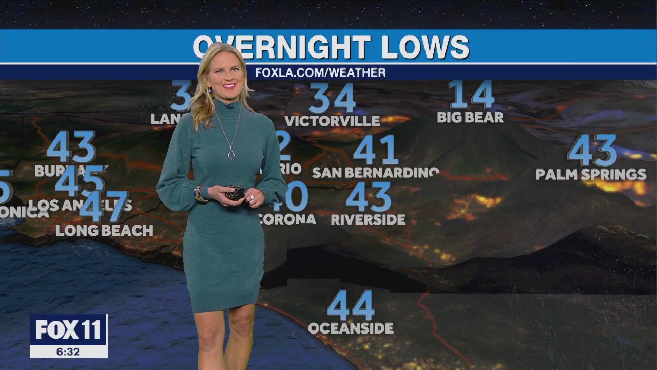Weather forecast for Sunday, Dec. 11