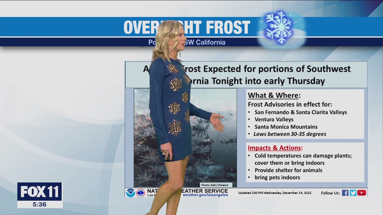 Weather Forecast for Wednesday, Dec. 14