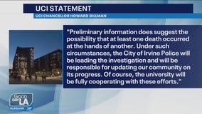 Evidence suggests murder-suicide in UC Irvine campus deaths