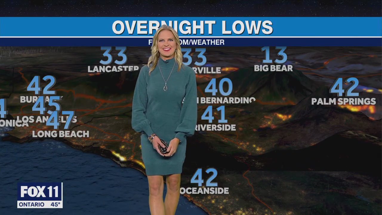 Weather forecast for Sunday, Dec. 11