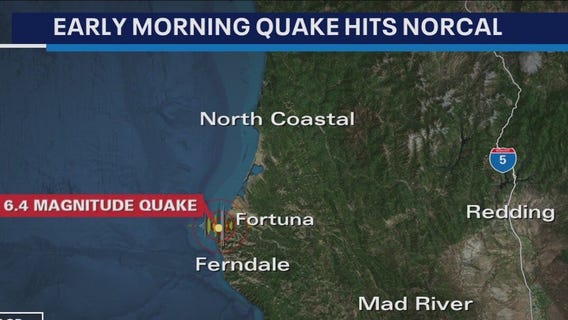 6.4-magnitude quake hits NorCal