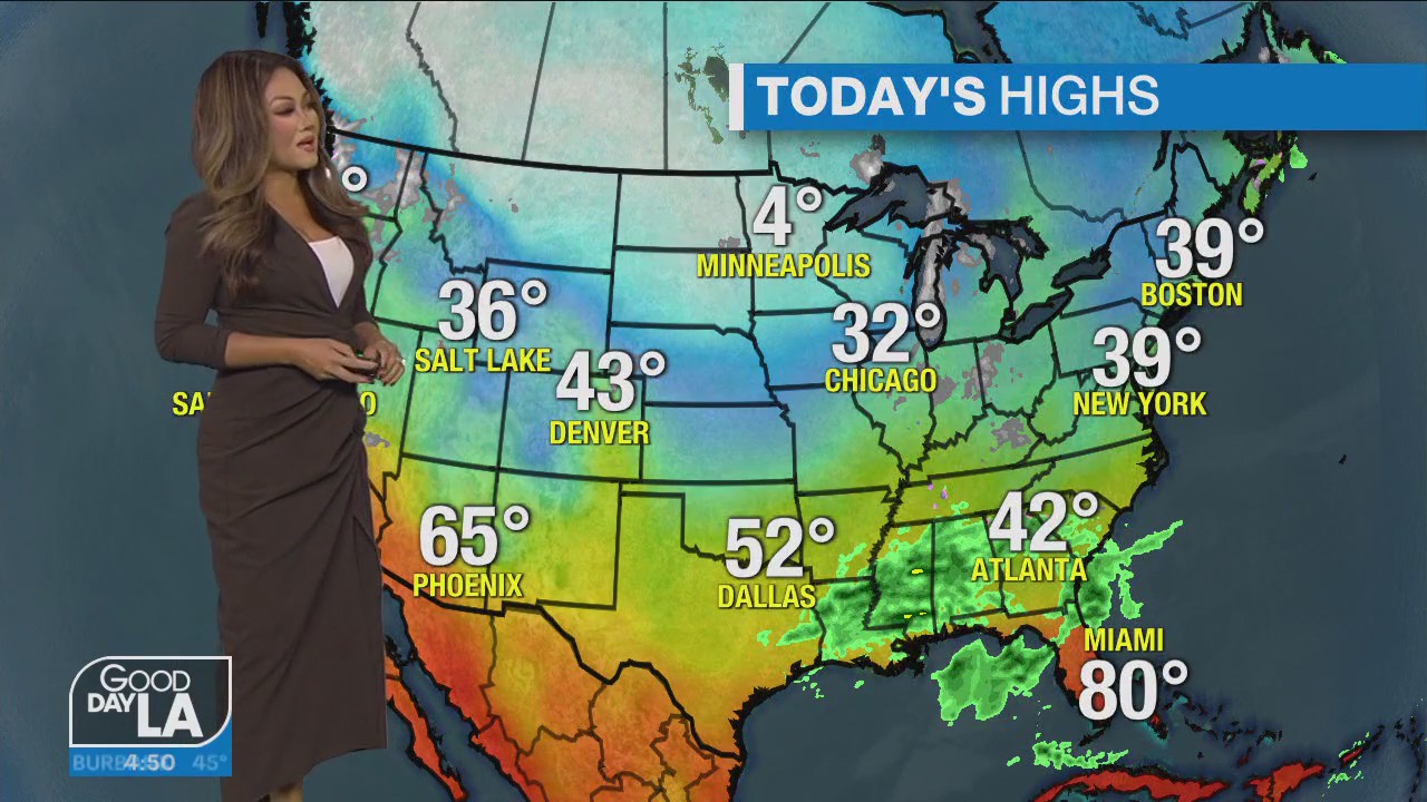 Weather Forecast for Tuesday, Dec. 20