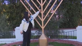 Victim speaks out after arrest made in vandalism of menorah in Beverly Hills