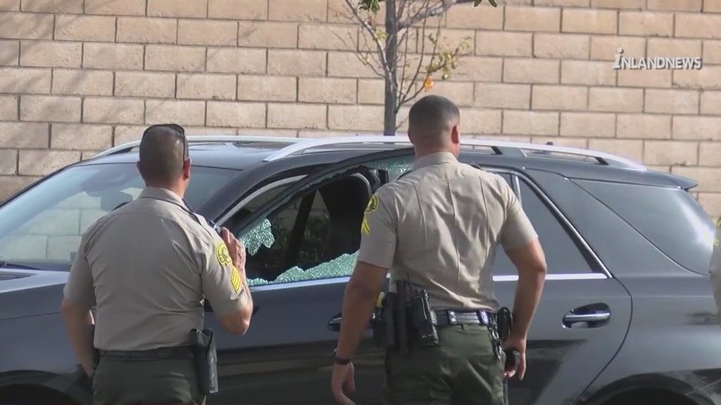 Woman shot in apparent road rage incident in San Bernardino County