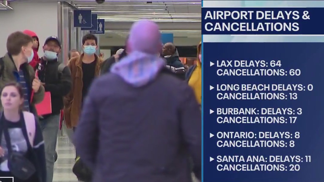 Busy travel day clashes with leftover weather delays on the day after Christmas