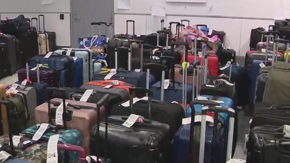 Lost luggage lingers at LAX amid Southwest meltdown