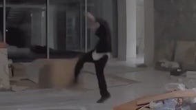 Suspected Beverly Hills vandal caught on camera