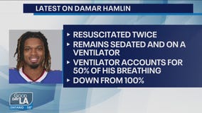 Damar Hamlin remains in critical condition