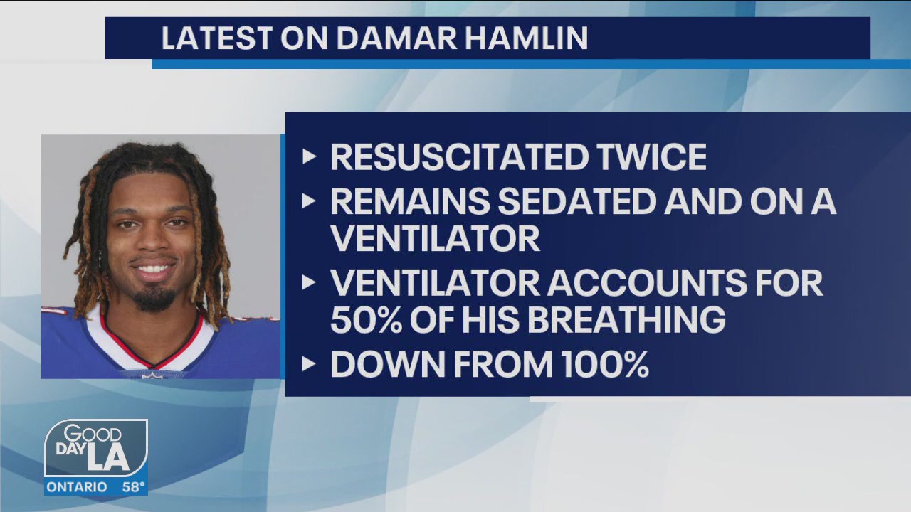 Damar Hamlin remains in critical condition
