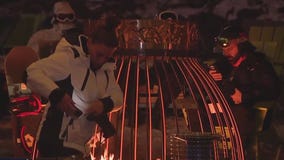 Big Bear Lake drawing crowds amid winter storm watch