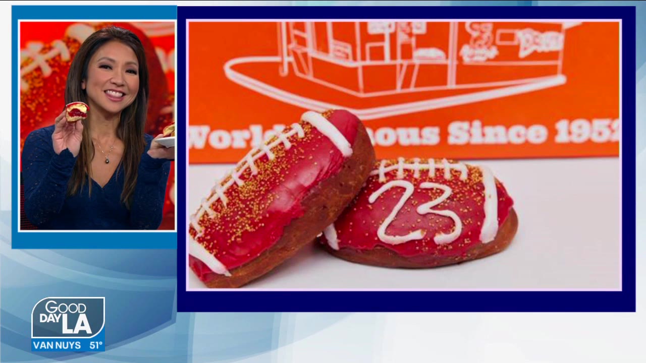 Good Day LA crew tries the latest from Randy's Donuts