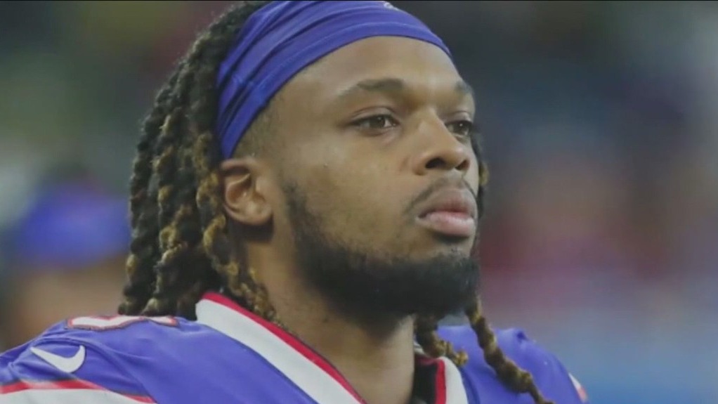 Damar Hamlin awake and communicating