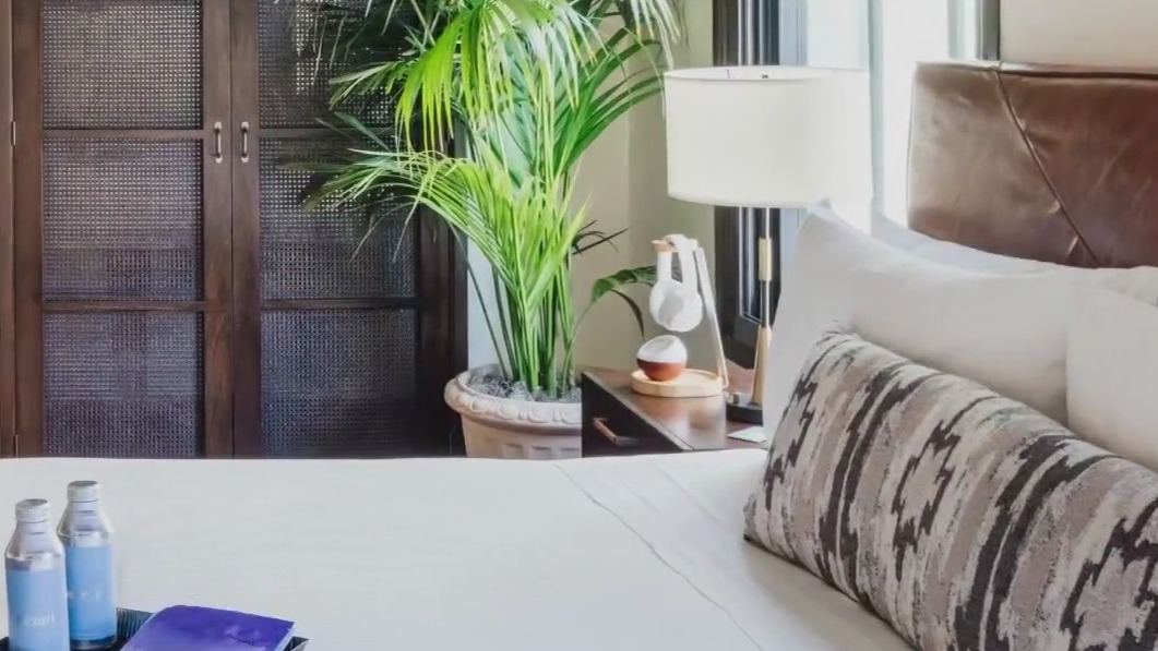 Sleep tourism: DTLA hotel converts space into fitness and relaxation zen den