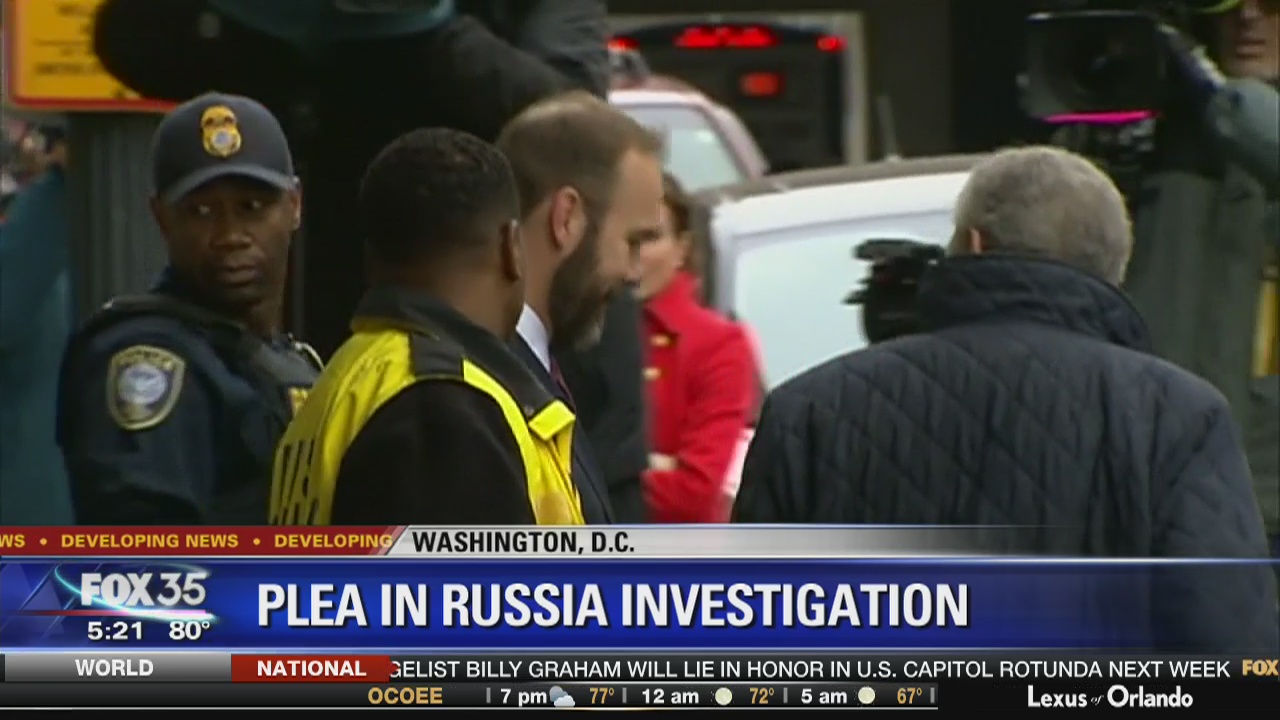 Plea deal announced in Russia probe