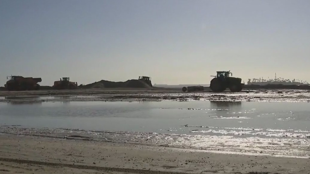 Cleanup continues after Bomb Cycle hits California