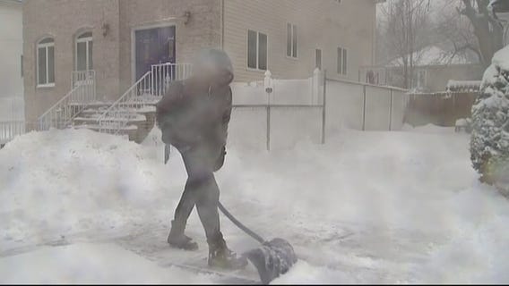 The dangers of shoveling snow