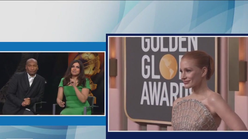 Golden Globe fashion with Marcellas Reynolds