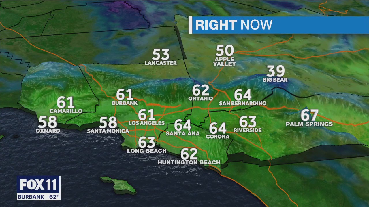 Weather forecast for Saturday, Jan. 21