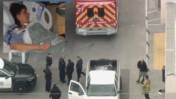 Hollywood road rage shooting leaves woman injured