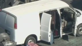 Man's body found in white van searched by authorities in Torrance