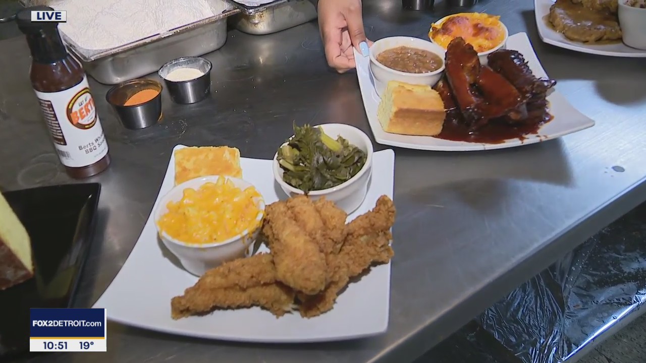 "Aretha Franklin buttermilk Fried Chicken" from Bert's Marketplace