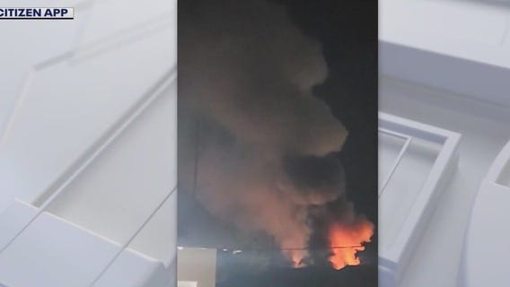 Teen hurt in massive Sunland house fire