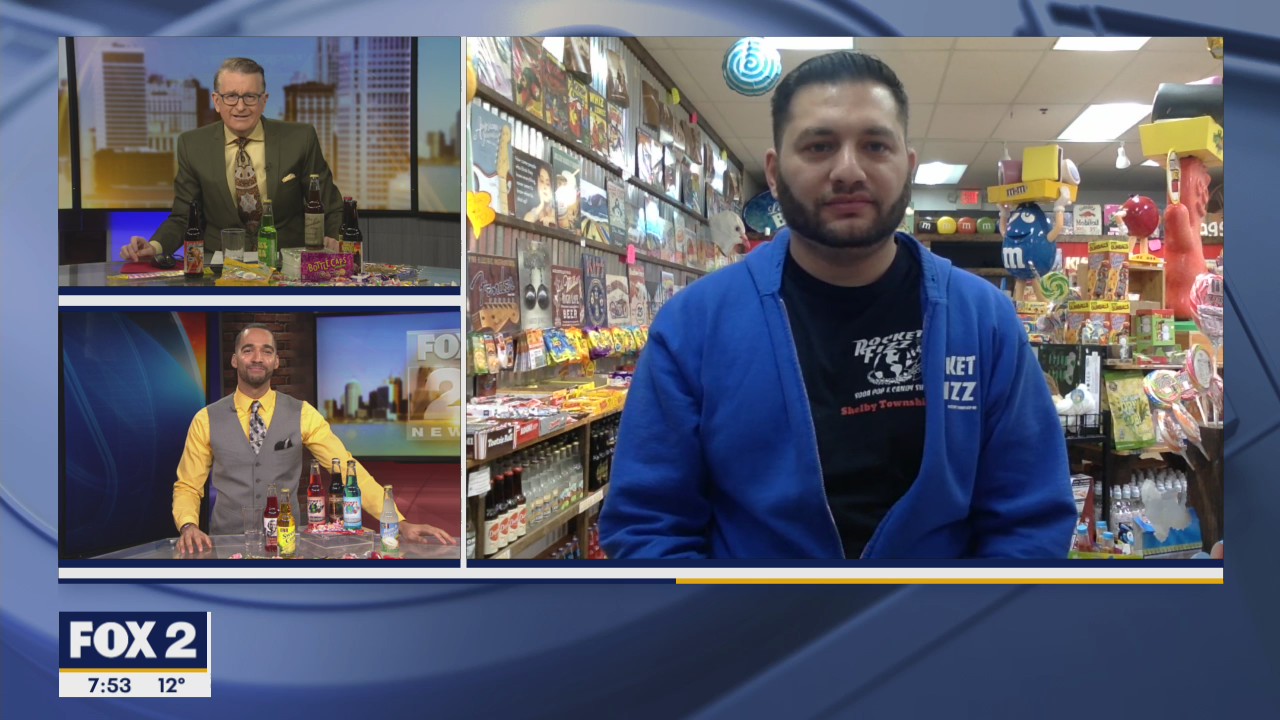 Rocket Fizz Candy Shop offers classic candy and unique soda