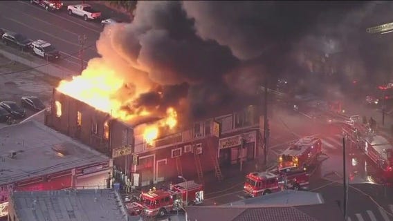 10 residents displaced in Westlake building fire