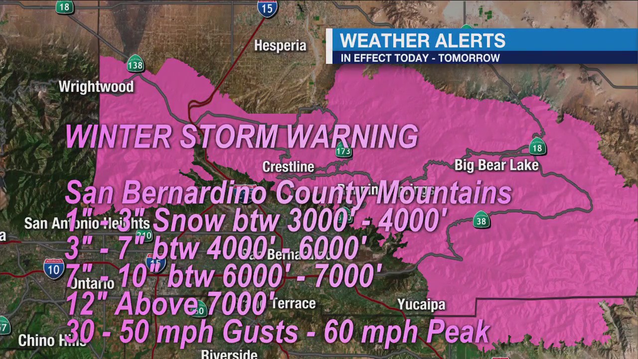 Weather Forecast for Monday, Jan.30