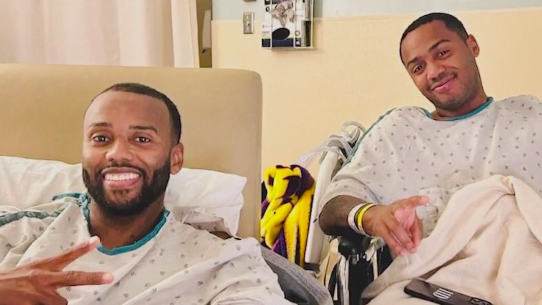 Law enforcement brothers share in the gift of life after one donates a kidney to another