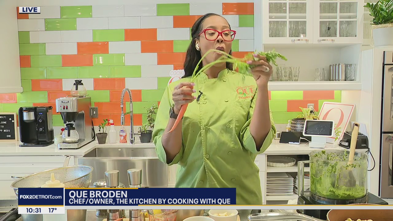 Meatless Monday: Carrot Top Pesto