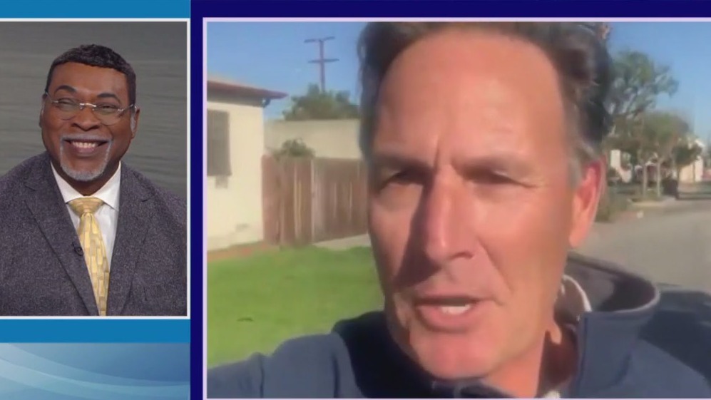 Phil Shuman says goodbye to Tony McEwing