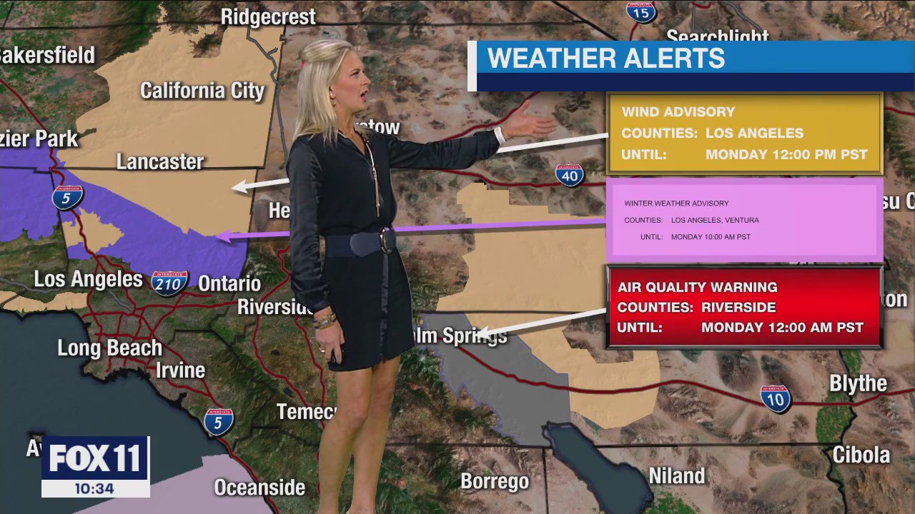 Weather forecast for Sunday, Feb. 5