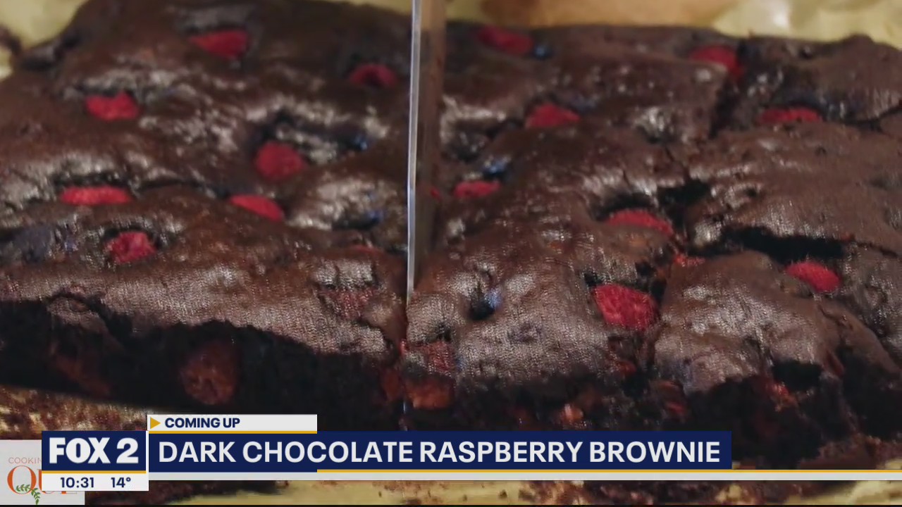 Meatless Monday: Vegan Dark Chocolate Raspberry Brownies