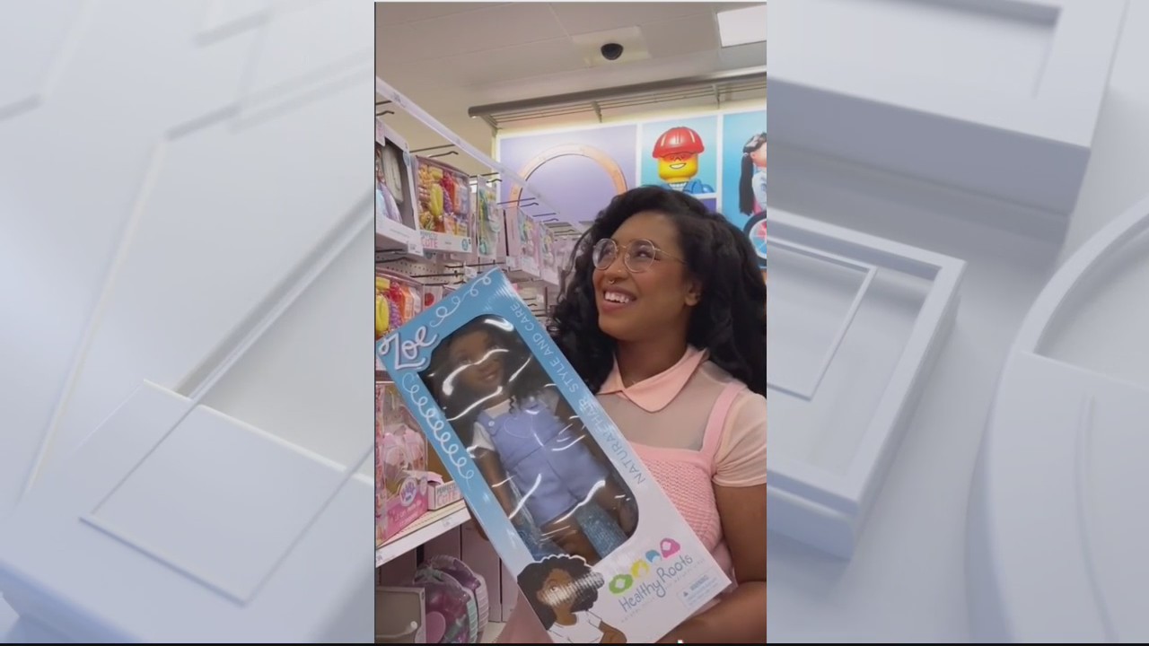 Black girl & curl magic! Target picks up the line of Healthy Roots Dolls from Detroit Entrepreneur