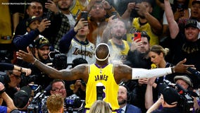 Laker fans witness history after LeBron James breaks NBA scoring record