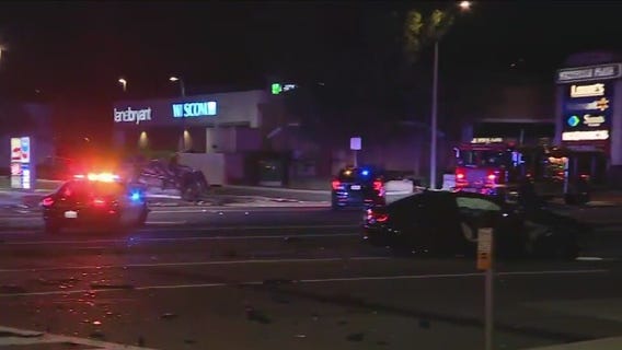 1 dead after pursuit ends in shooting, crash in La Habra
