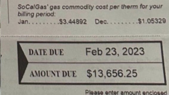 Chinatown restaurant hit with high gas bill