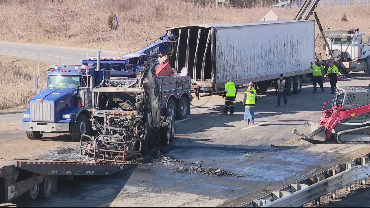 Two semi truck drivers dead after a fiery crash on I-94 in Washtenaw ...