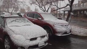 Winter storm, some snow hit Antelope Valley