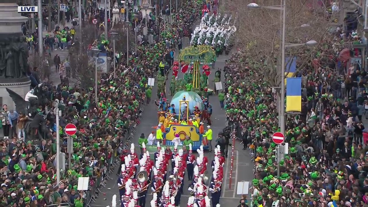 Live from the St. Patrick's Day Parade in Dublin, Ireland