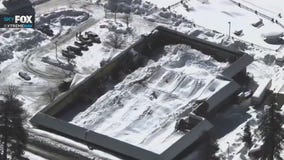 Supermarket roof collapses in Crestline