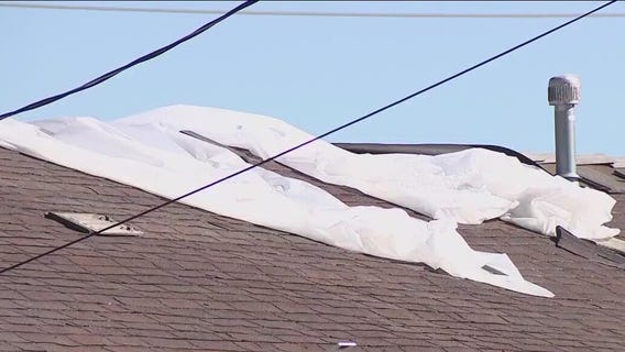 Families scramble for buckets, roof repair service amid historic storms