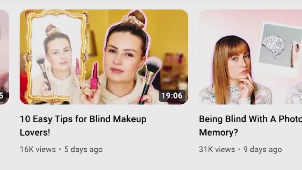 Blind social media star Molly Burke shatters stigmas about blindness