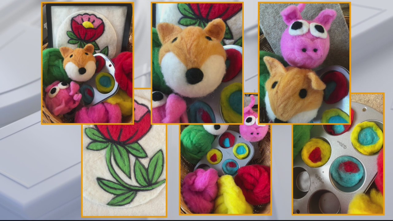 Learn the art of felting at the Spring Fiber Fest at Goldner Wash