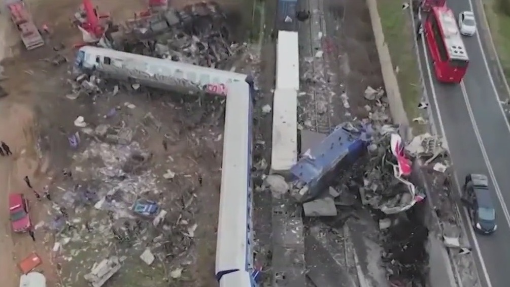 Stationmaster charged in deadly Greek train collision